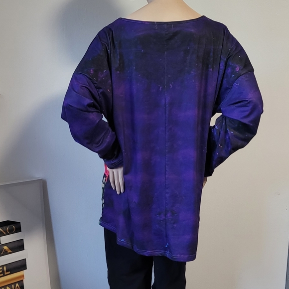 MISSLOOK Vibrant Floral Women's Blouse - Picture 3 of 5